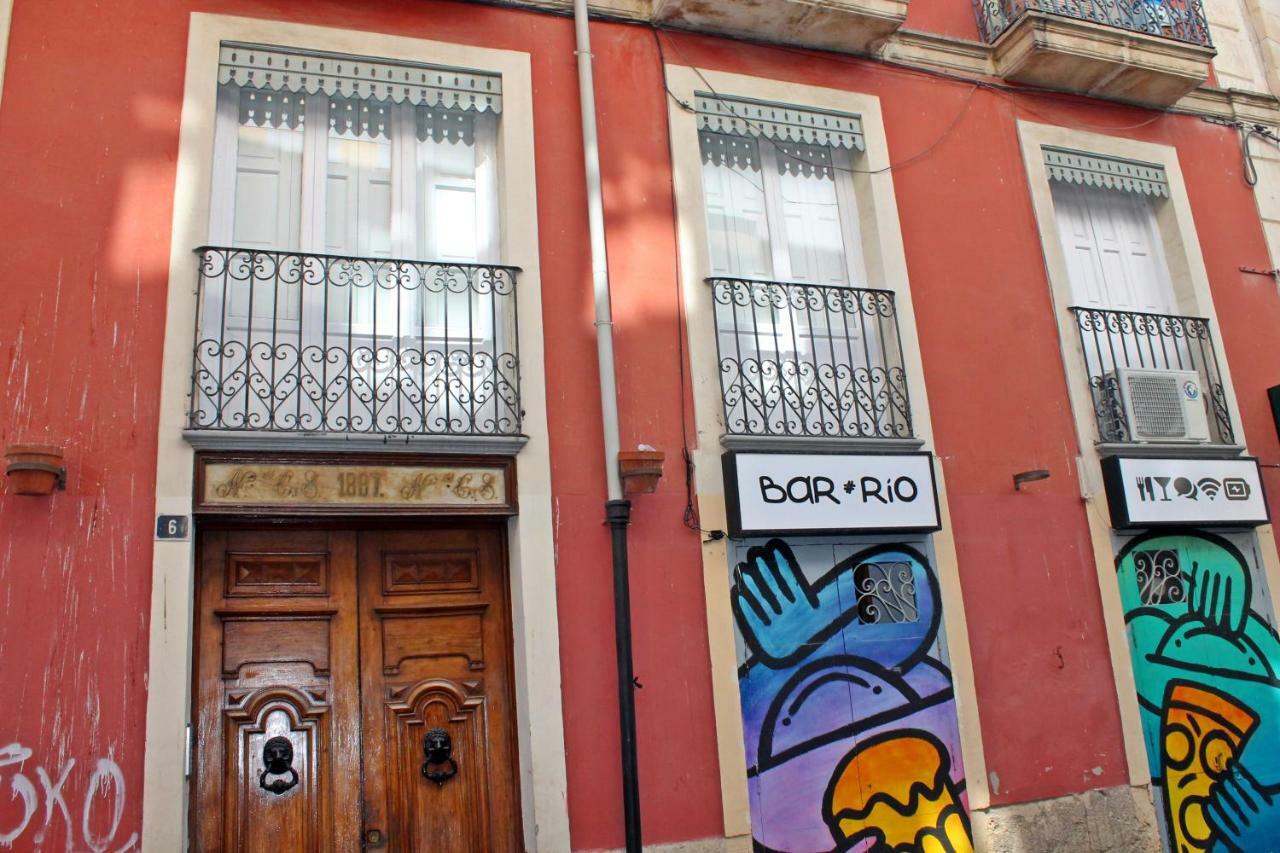 Piso Casco Historico Alicante Bagian luar foto